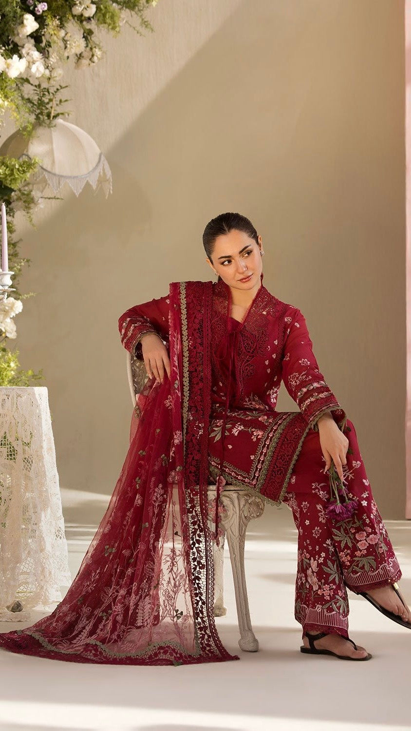 SBN-3PC FANCY UNSTITCHED OUTFIT
