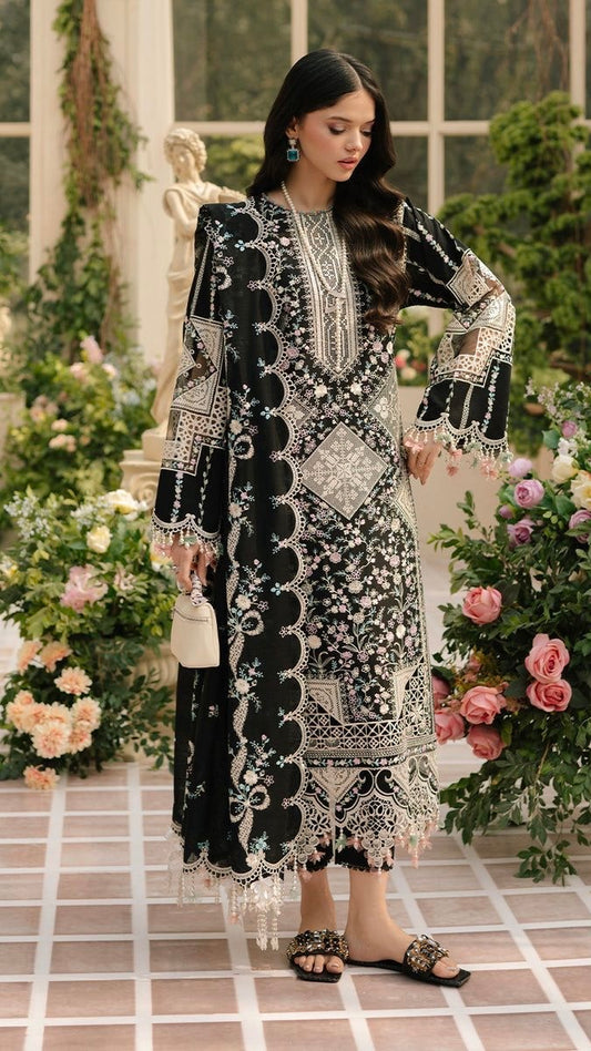 BIN-3PC LAWN UNSTITCHED EMBROIDERED (EID SPECIAL)