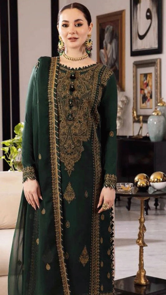 ASN-3PC DHANAK EMBROIDERED UNSTITCHED
