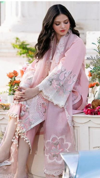 BNN-3PC DHANAK EMBROIEDERED